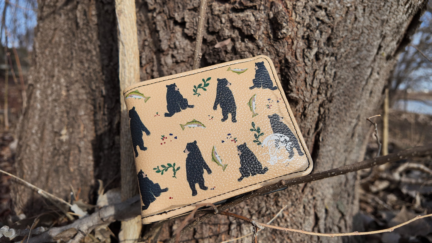 Black Bear Wallet