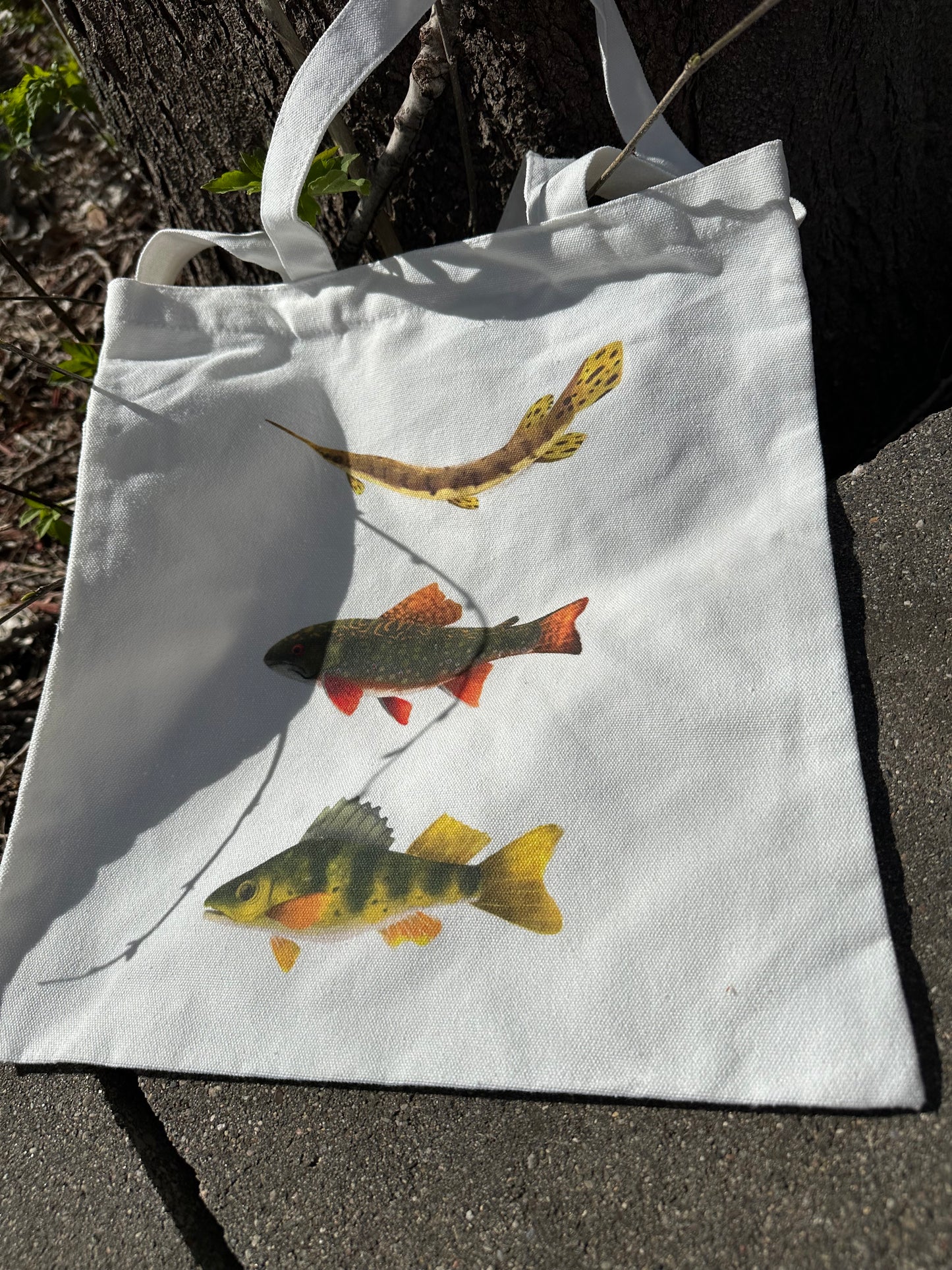 Midwest Fish Tote Bag