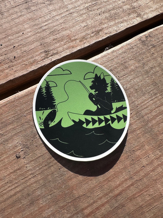 Fishing Sticker