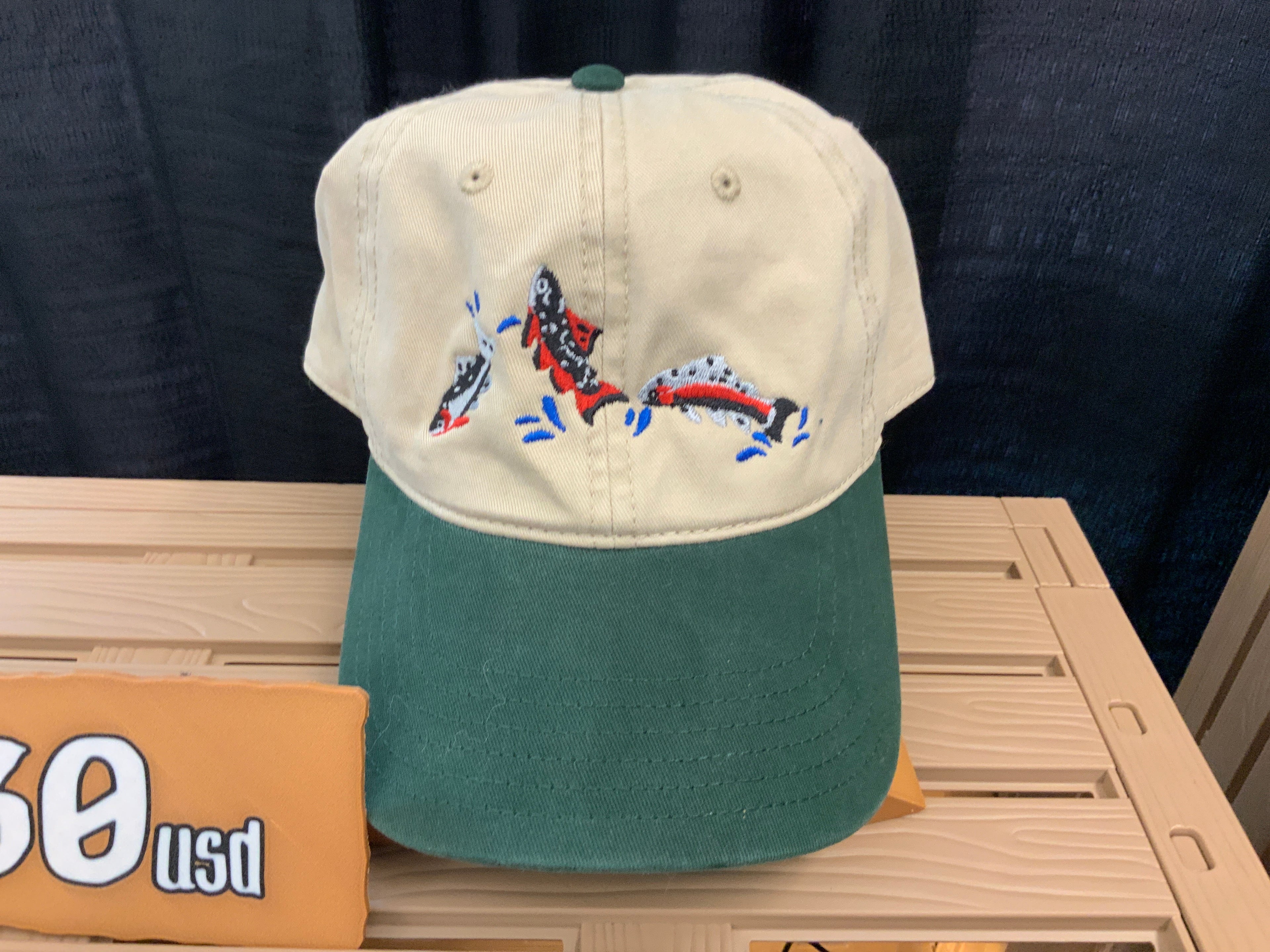 Three Fishes Baseball Cap Hat