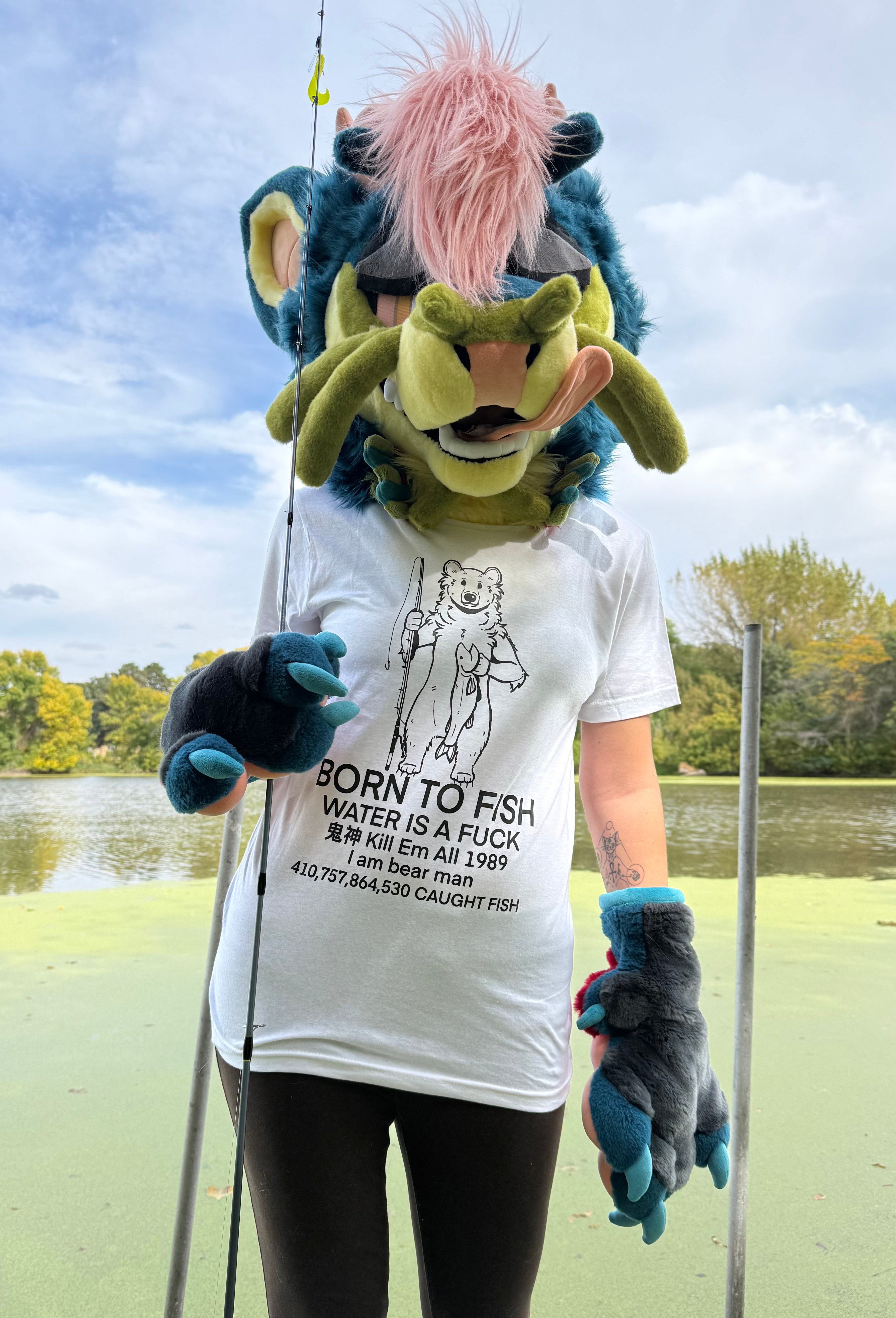 BORN TO FISH Shirt