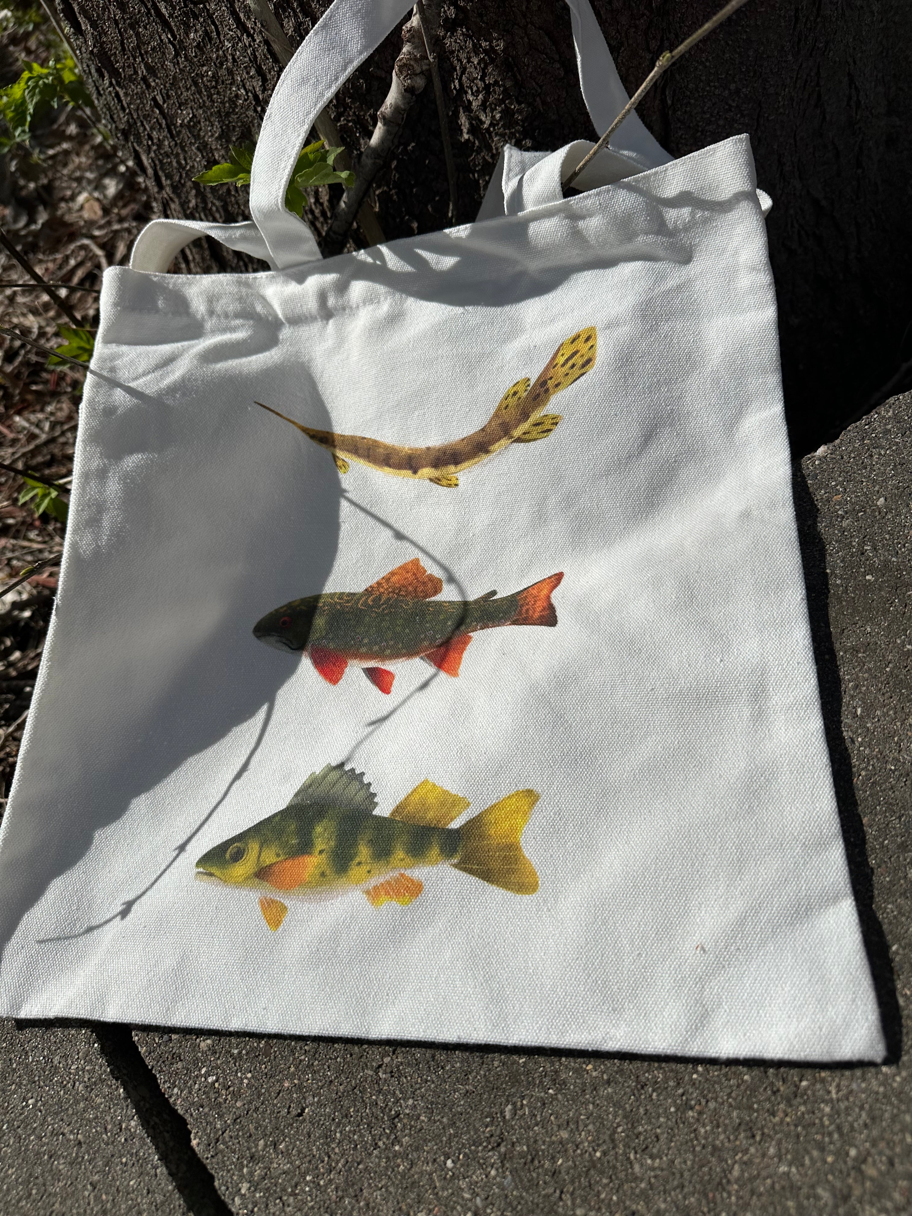 Midwest Fish Tote Bag