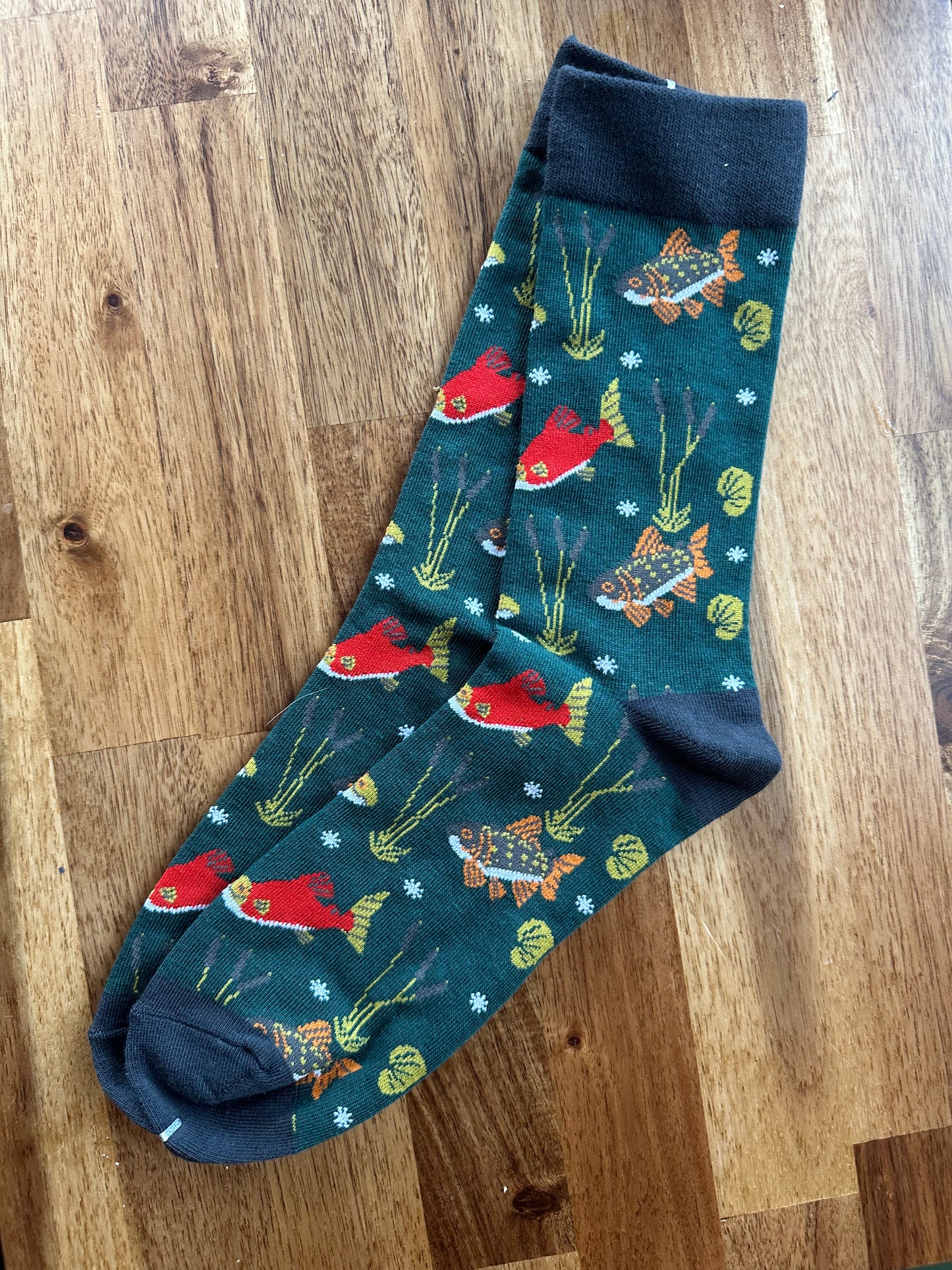 Red Fishie Socks