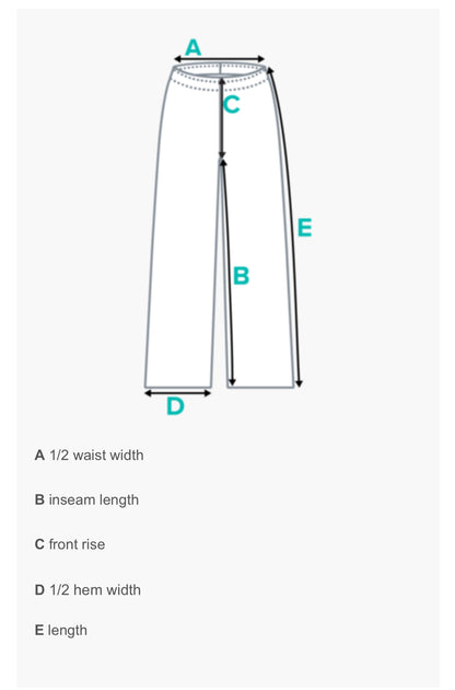 Fish Life Unisex wide-leg pants