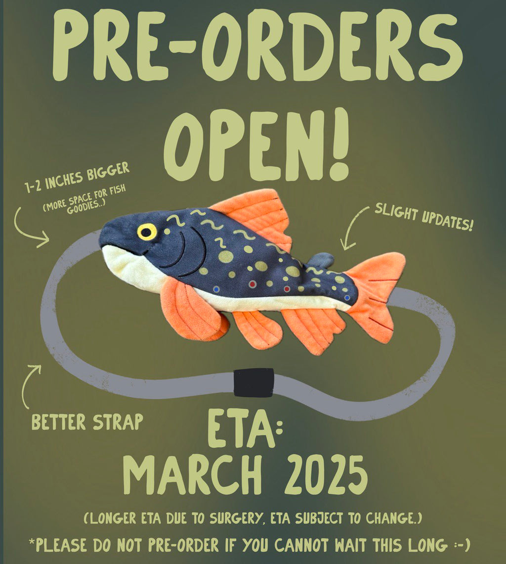 (PRE-ORDER)Brook Trout Fannypack/Chest Bag (READ DESCRIPTION)