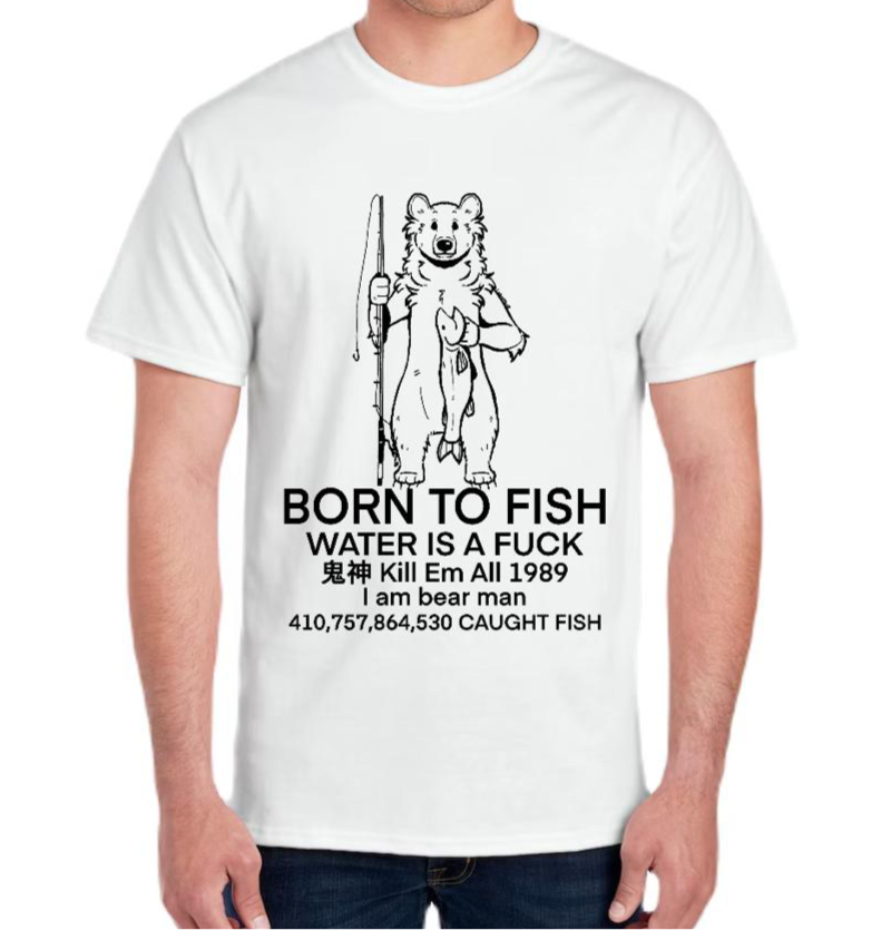 BORN TO FISH Shirt