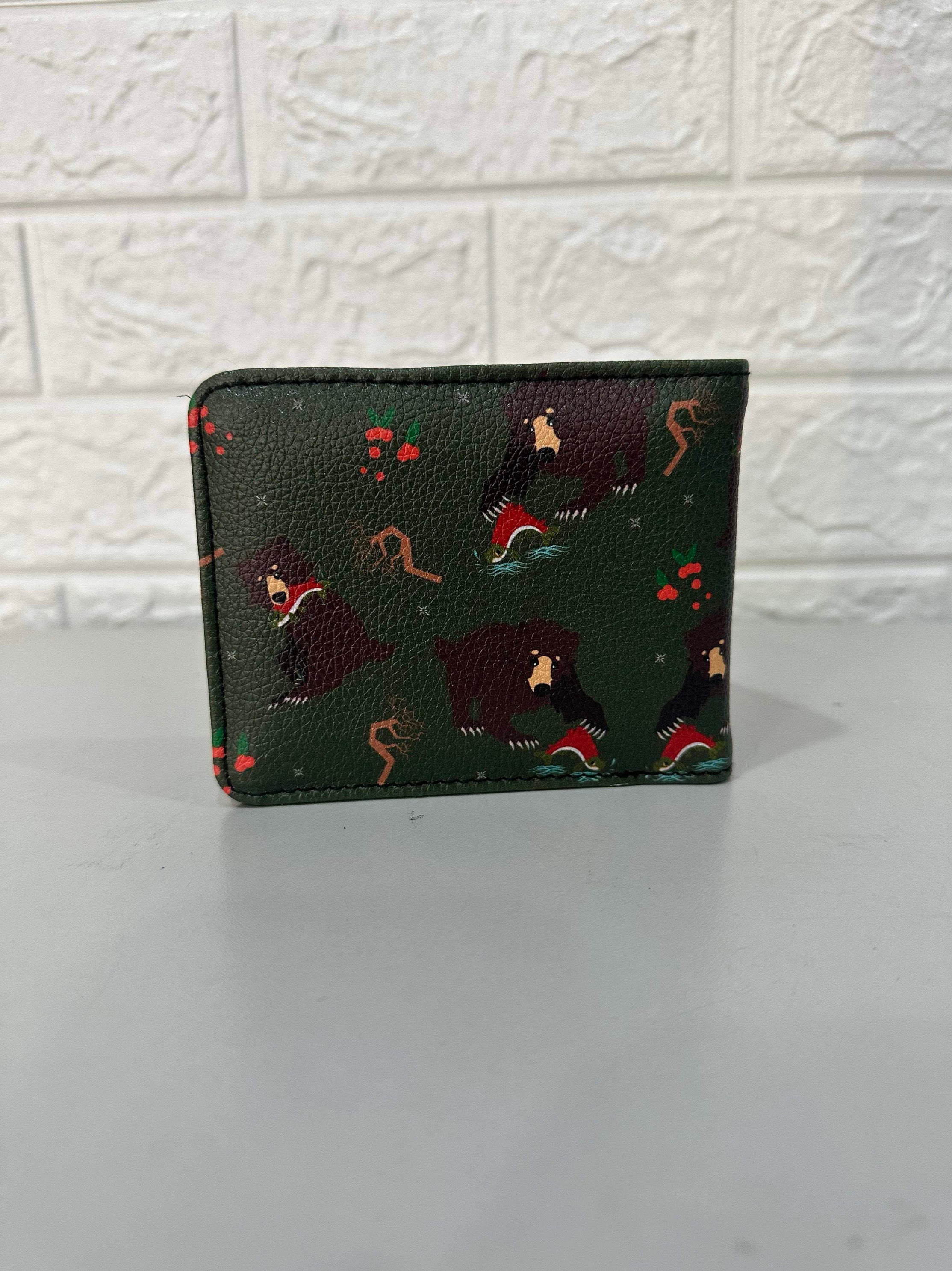 Bear Fishing Wallet