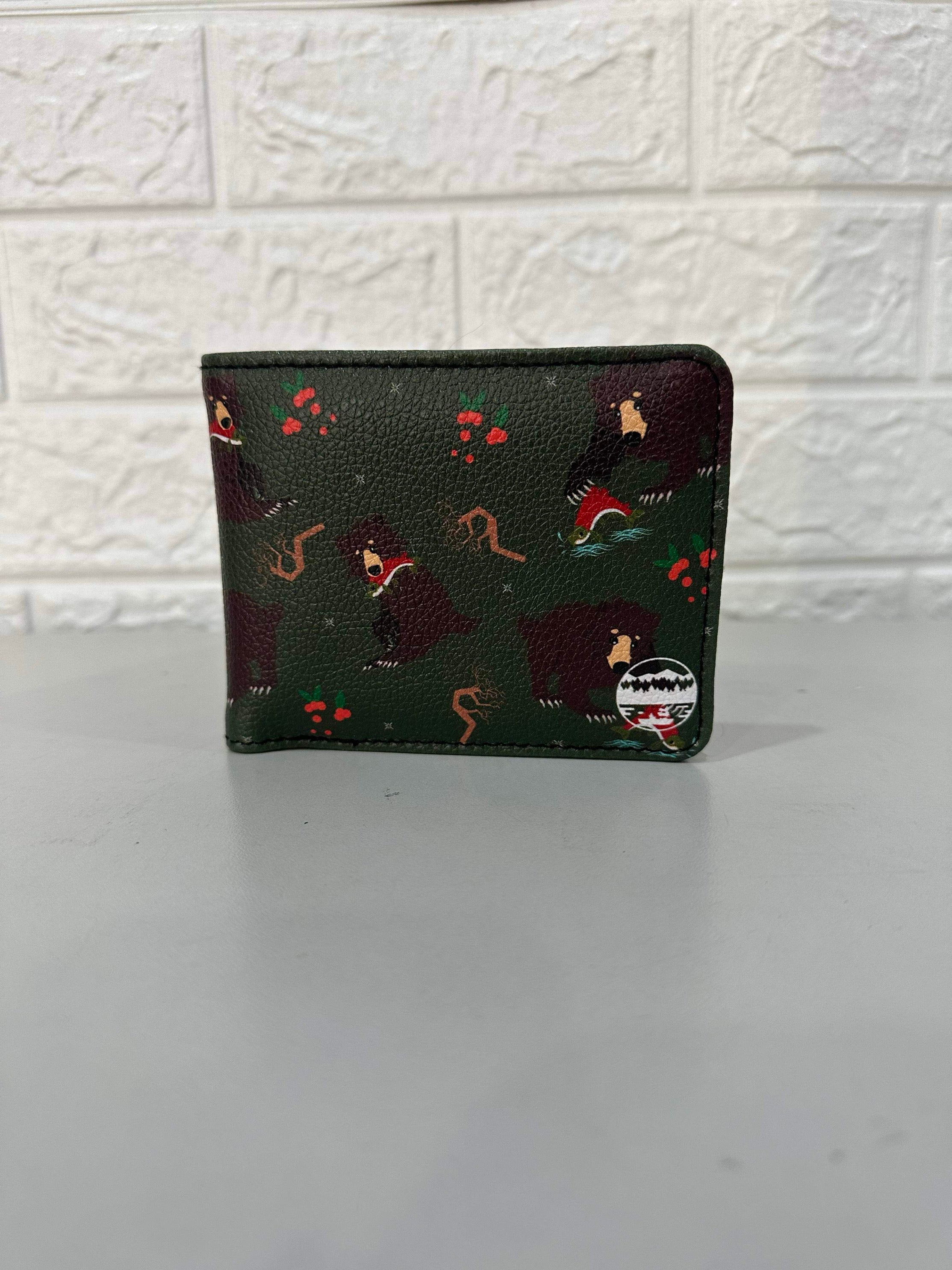 Bear Fishing Wallet