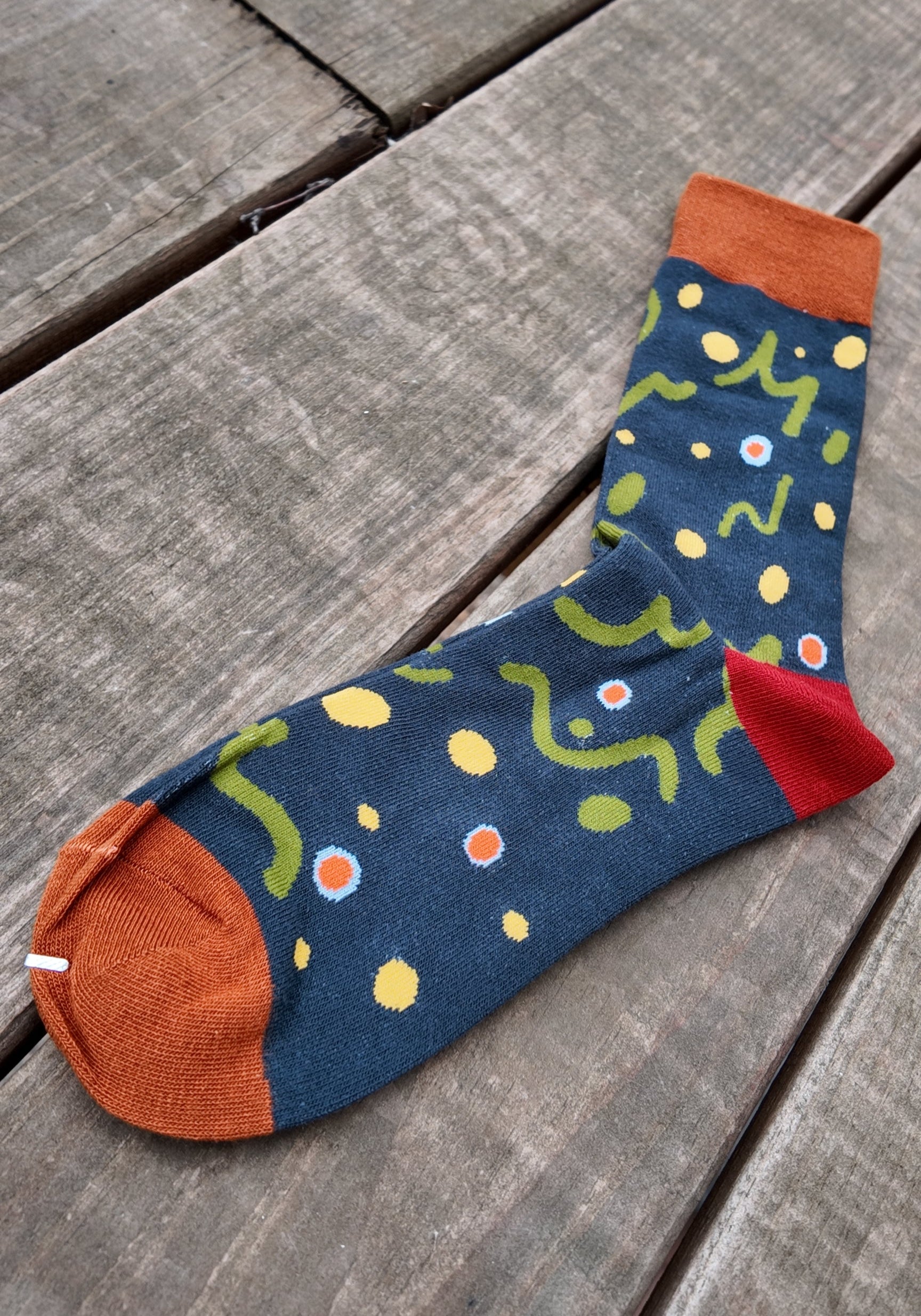 Brook Trout Pattern Socks